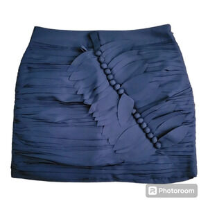 Twelve by twelve ruched‎ mini skirt